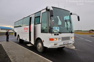 Autobus do Landmannalaugar