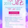 Top Jeż 2015 plakat casting