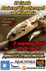VI Giełda Zwierząt Egzotycznych we Wrocławiu